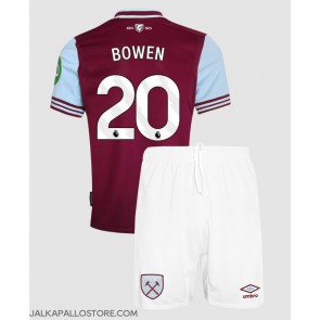 West Ham United Jarrod Bowen #20 Kotipaita Lapsille 2024-25 Lyhythihainen (+ shortsit)